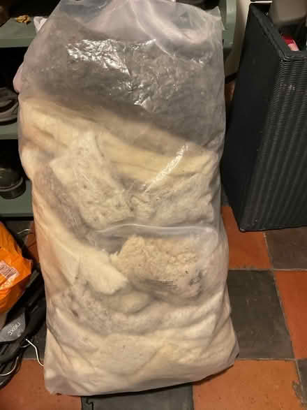 Photo of free Large bag of wadding pieces (Brassington DE4) #1