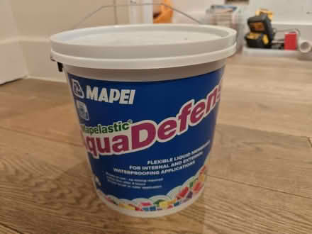 Photo of free Mapei liquid membrane 7kg sealed (SW19 - South Wimbledon) #1