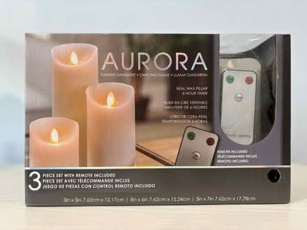 Photo of free LED Candle Set w/Remote Control (West Falls Church Metro) #3