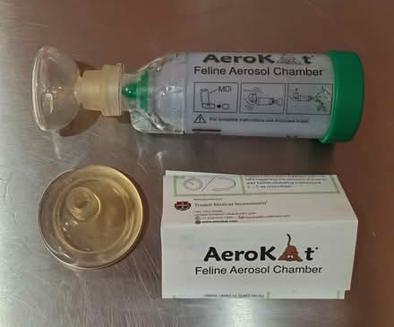Photo of free Aerokat cat aerosol chamber (Finchampstead RG40) #1