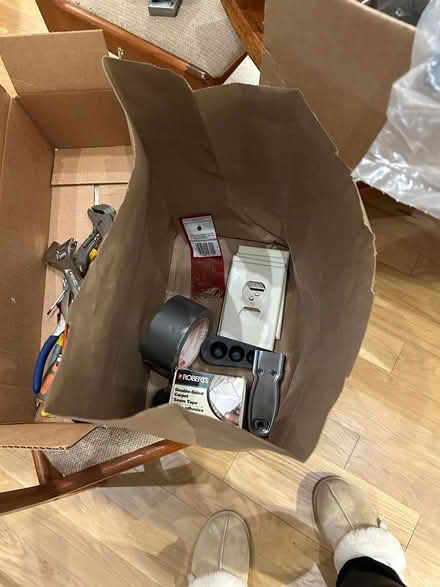 Photo of free Toolbox, misc hardware (03087) #4