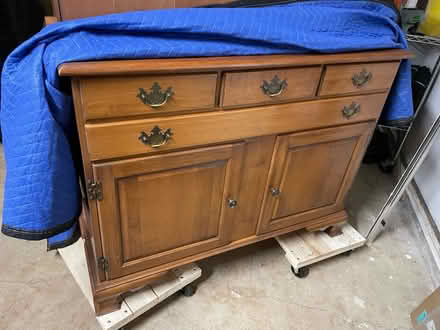 Photo of free Hutch/Cabinet w open shelves (West Salem) #2