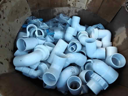 Photo of free Box of plastic pipe fittings (SW19 - South Wimbledon) #2