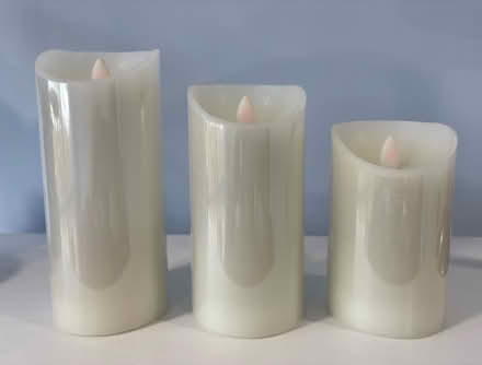 Photo of free LED Candle Set w/Remote Control (West Falls Church Metro) #1