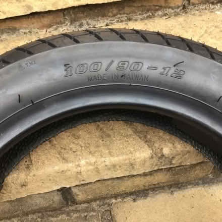 Photo of free Unilli Racing Tyre 100/90-12 (CV22 Bilton) #3