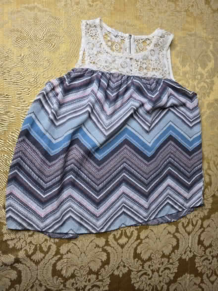 Photo of free Chevron & Lace Tank (Maurices M) (West 7th) #2