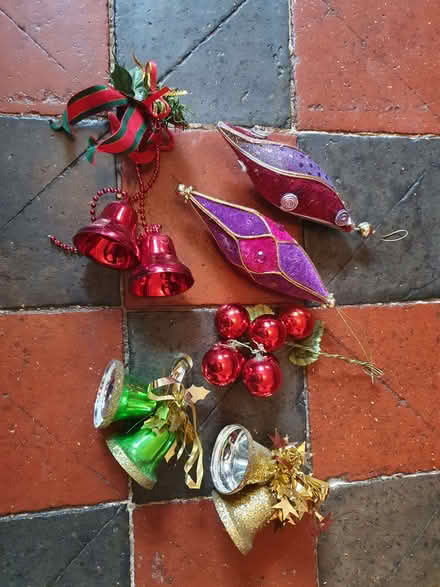 Photo of free Christmas tree decorations (Knighton LD7) #1