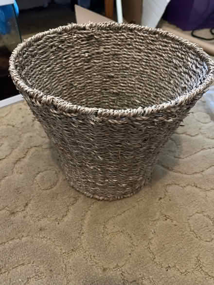 Photo of free Rattan waste paper bin (Worle BS22) #1