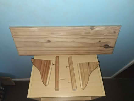 Photo of free Three Wooden Shelves (Kingswood SS16) #1