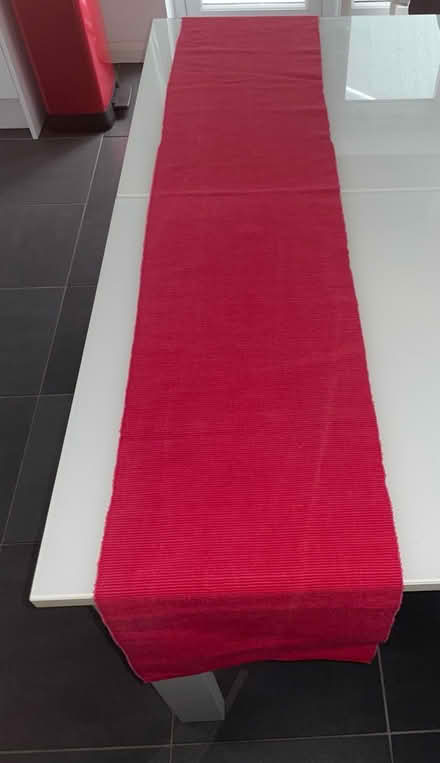 Photo of free Red Table Runner (Guildford, GU2) #1