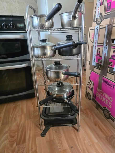 Photo of free Pan rack & pans (Birchington CT7) #1