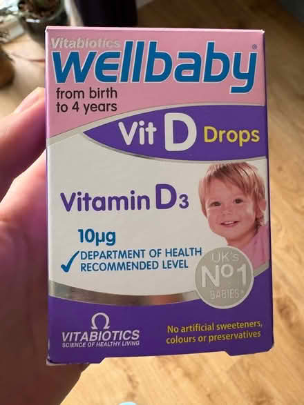 Photo of free Vitamin D drop for babies (Surbiton KT5) #1