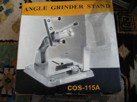 Photo of free Angle Grinder Stand Unused in Tatty Box (Coppull PR7) #1