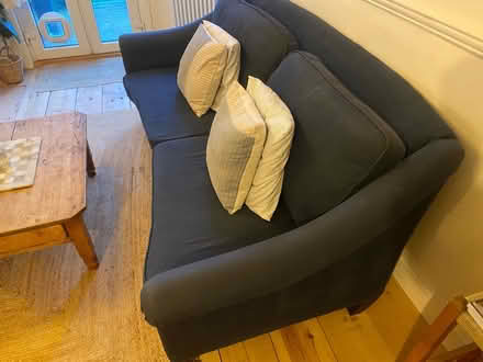 Photo of free Navy sofa (St leonards TN37) #2