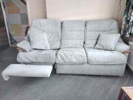 Photo of free 3-seater sofa and arm chair (Yateley GU46) #2