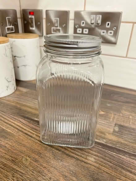 Photo of free Glass Jar with lid (Middleton) #2
