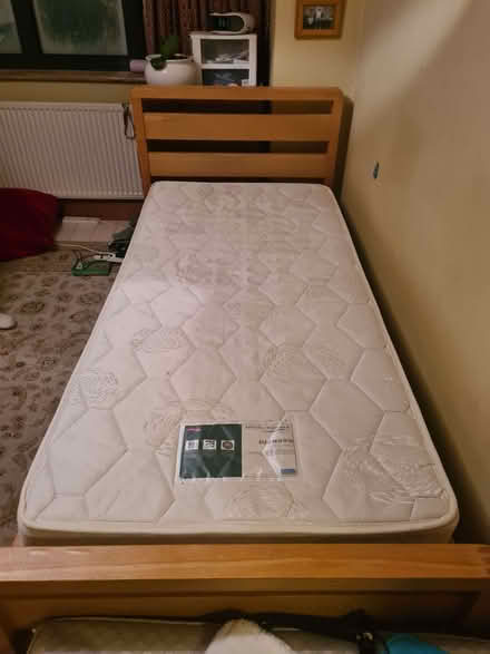 Photo of free Wooden single bed and truckle bed (Ham KT2) #2
