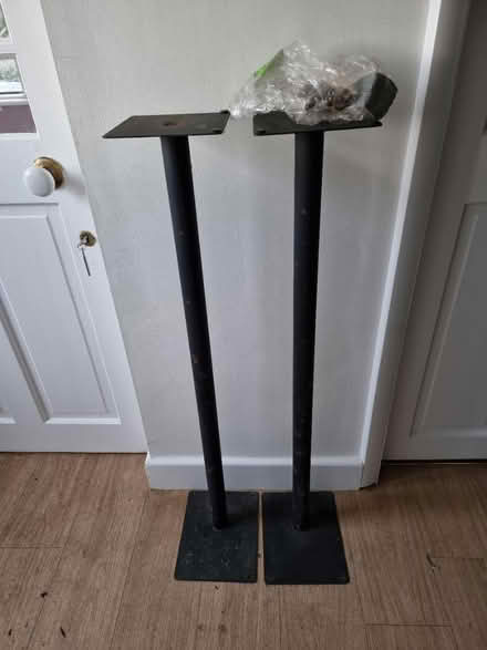 Photo of free Gale, floor speaker stands (Bathford, BA1) #1