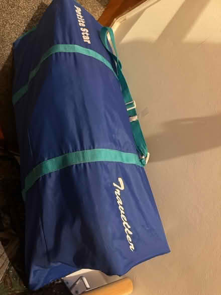 Photo of free Baby/toddler folding cot + mattress (Kidlington OX5) #1