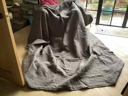 Photo of free Large quilted bed spread (NP20 3QQ) #1