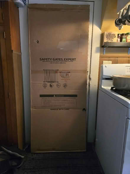 Photo of free Tall thin box (West 7th) #1