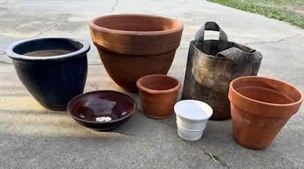 Photo of free Garden Pots (Cupertino - DeAnza and 280) #1