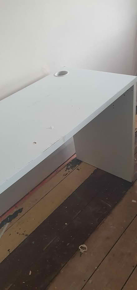 Photo of free Ikea white desk (Wallasey Village CH45) #1