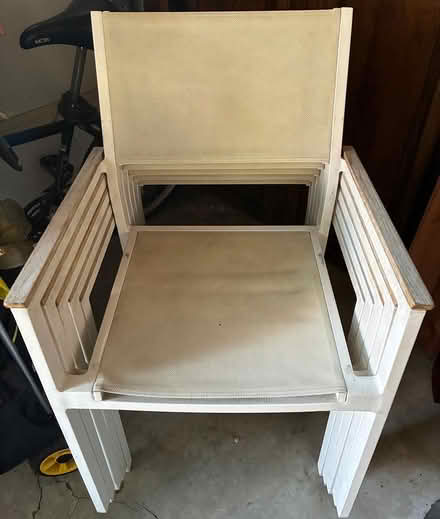 Photo of free 5 patio chairs (west Cupertino) #1