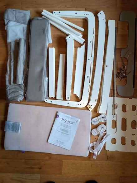 Photo of free Snuz Pod 4 bedside crib, white, inc mattress (Upper Wolvercote OX2) #2