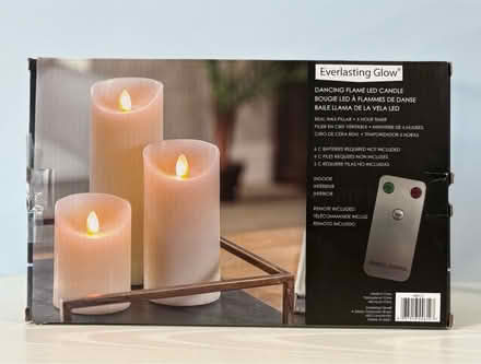 Photo of free LED Candle Set w/Remote Control (West Falls Church Metro) #4