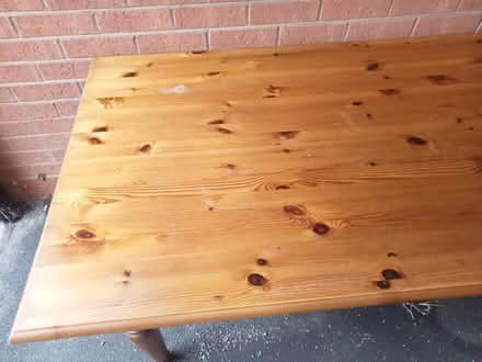 Photo of free Pine Table (Worcester WR5) #3
