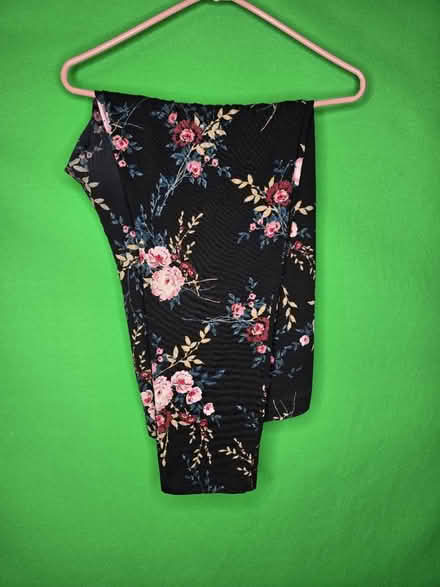 Photo of free Floral & Black Leggings (Torrid 5) (West 7th) #1