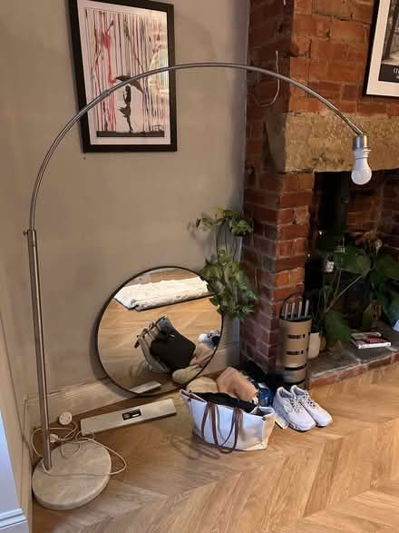 Photo of free Curved floor lamp (Harrogate HG2) #1