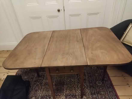 Photo of free Small Mahogany Table (Rathmines) #4