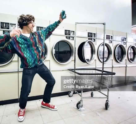 Photo of Wheeled Laundry cart (Downers Grove) #1