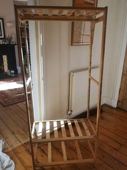 Photo of free Wardrobe, with wooden frame and fabric cover (Joppa EH15) #2