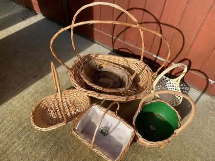 Photo of free Assorted baskets maybe good for flower arrangements? (East Grinstead RH19) #1