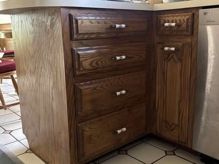Photo of free Solid oak kitchen cabinets (Ayer) #2
