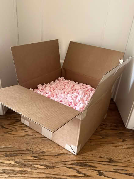Photo of free Pink packing peanuts (Berkeley, near Claremont Hotel) #1