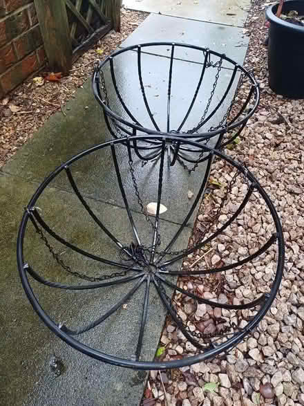 Photo of free Two large hanging baskets. (Chorley Moor PR7) #1