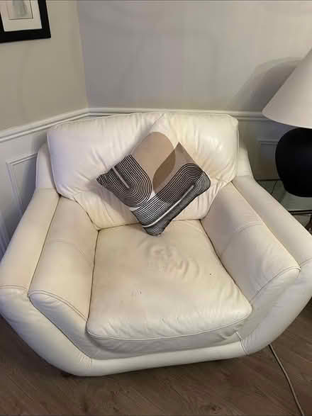 Photo of free Leather sofas and armchair (Southside Rathfarnham) #1