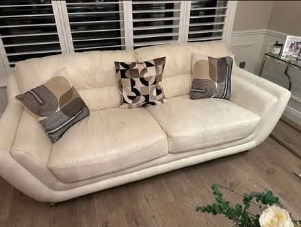 Photo of free Leather sofas and armchair (Southside Rathfarnham) #2