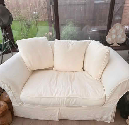 Photo of free 2 seater sofa (Caernarfon LL55) #1