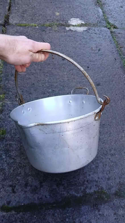 Photo of free Scruffy metal pot (Newburgh KY14) #2