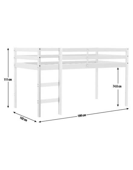 Photo of free Mid sleeper bed frame (Loughton IG10) #1