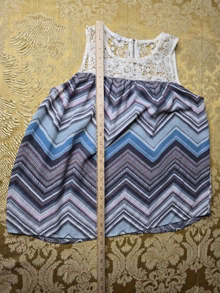 Photo of free Chevron & Lace Tank (Maurices M) (West 7th) #3