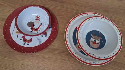 Photo of free Kids Christmas plates and bowls (Portchester PO16) #1