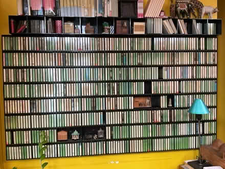 Photo of free Wall of shelved cassettes (Westminster SW1P) #1