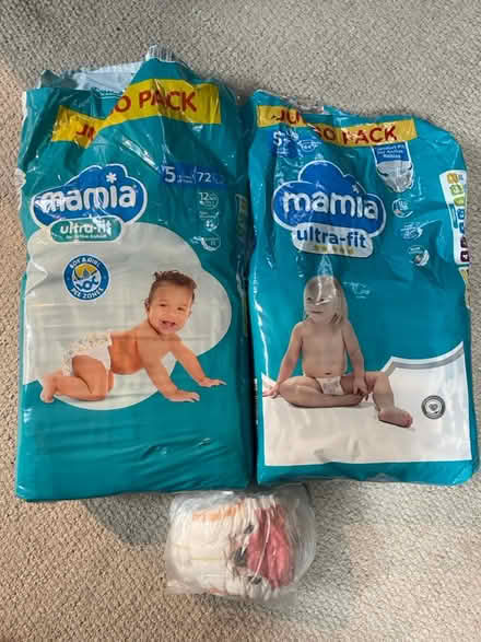 Photo of free Mamia nappies (Hunter’s Bar S11) #1