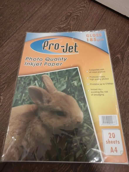 Photo of free Inkjet photo paper (Dawlish EX7) #1